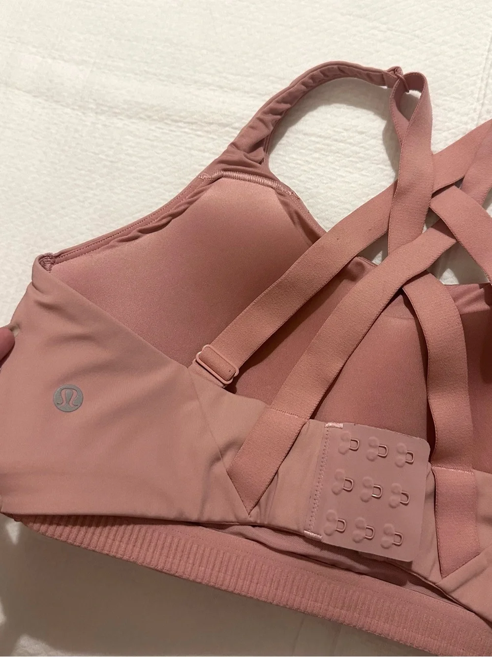 Lululemon Energy Bra *High Support - Pink Puff 36D - Picture 4 of 6